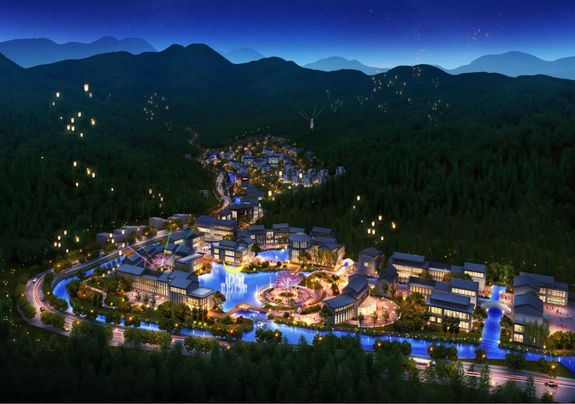 打造中国一流的森林康养度假目的地——明月山森林汤谷康养度假小镇